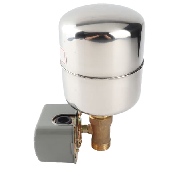 110V-230V Trycktank Vattenpumpstyrenhet i Rostfritt Stål med Koppar Backventilssats