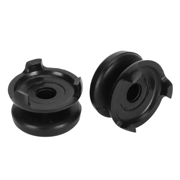 2 stk. Thumbstick Blødt Silikone Cover Greb Stick Joystick Controller Gamepad Nøglehætte til PS5 Sort
