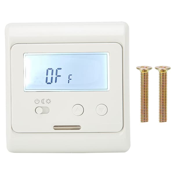 Digital Termostat Vand Gulvvarme Temperaturregulator Panel til Hjemmebrug AC180V‑230V