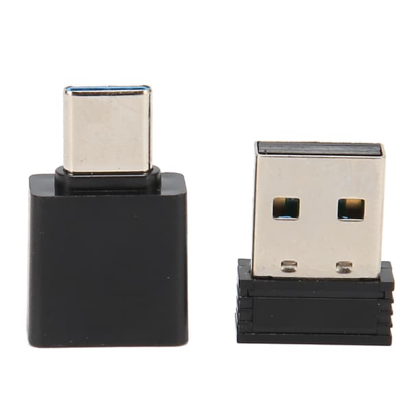 Mini Mouse Jiggler, uopdagelig, automatisk, driverfri musebevæger, USB-portbevæger, vrikker til computer, sort