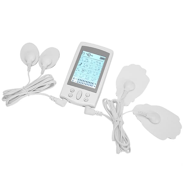 Multifunktionel TENS Fysioterapi Maskine Muskelstimulator Smertelindrende Pulsmassager