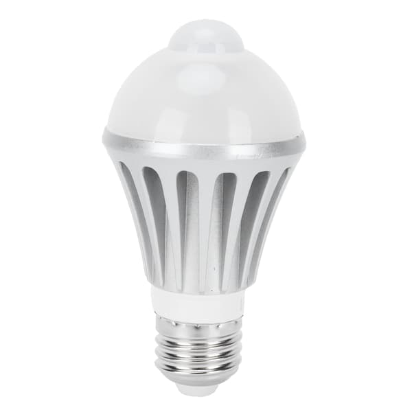 7W E27 Rörelsesensor LED-lampa Varmvit 85-265V för Hall & Trapphus