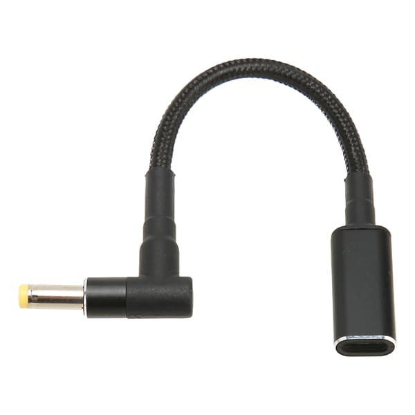 USB Typ C Hona till 4.8x1.7mm Hane Adapterkabel Dubbel PD E MARK Chip Bärbar 100W USB Typ C Adapterkabel