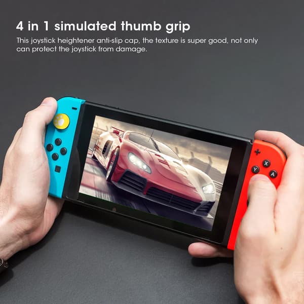 2 uppsättningar kattklosstumgrepp för Switch Control Cap-leksaker med bra känsla001
