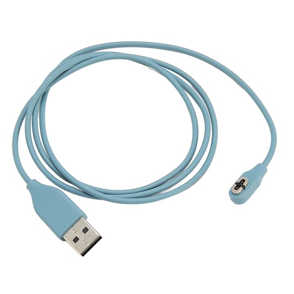 Bluetooth Headset Opladerkabel TPE USB Høretelefon Opladerledning til Aeropex AS800 Erstatning Blå