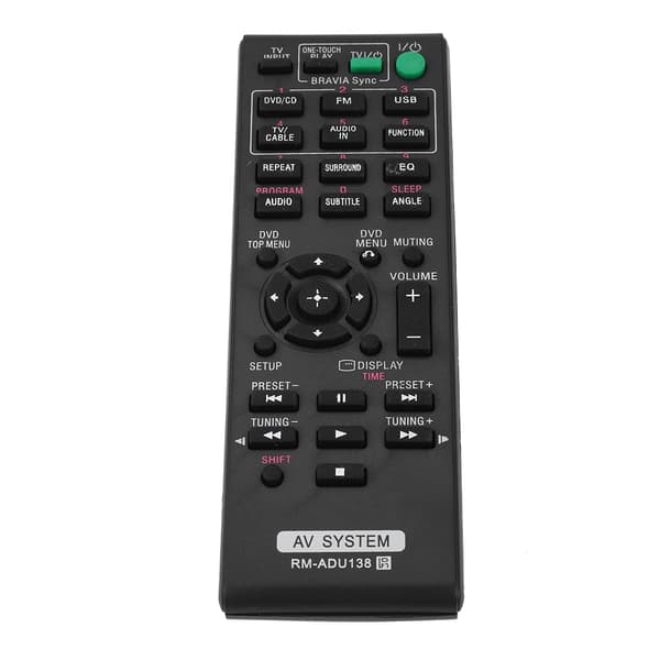 Fjärrkontroll Smart fjärrkontroll för Sony RM-ADU138 AV-system