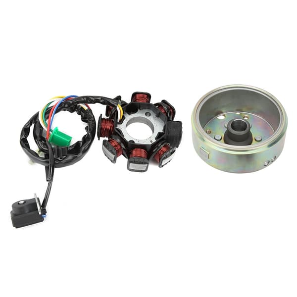 Generator Magneto Stator Spole 8 Poler Passer til GY6 125-150CC Scooter ATV Tilbehør