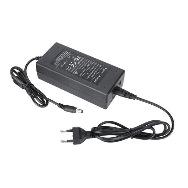 54.6V 2A Desktop Strømadapter Strømforsyningskonverter med Indikatorlys EU-stik