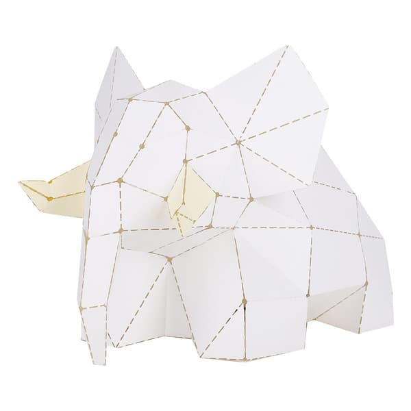 Boardattack Papercraft Kit USB-driven DIY Handgjorda Pedagogiska Leksaker för Barn