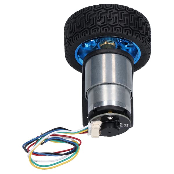 Encoder Motorsats Kit 6mm Axel med Monteringsfäste för Smart Bil Robot DIY DC6V JGB37‑52035RPM