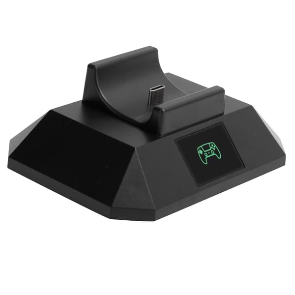Controller enkelt opladningsstander opladerstation dock med display til PS5 Gamepad