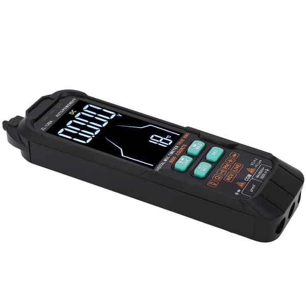 Digitalt multimeter 6000 tællinger DC AC strøm voltmeter tester kapacitans Ohm diode multimeter strømførende ledning tester værktøjer 600V