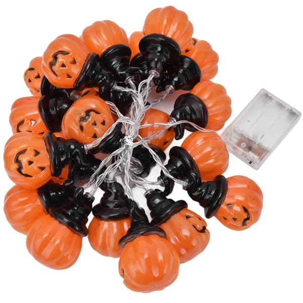 20LED Græskar Fe Lys 3m Dual-Mode Lyskæde til Halloween Fest Hjem Indretning