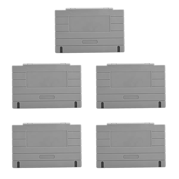 5 STK Spilkortpatron US Version Erstatningsskal til SNES SFC