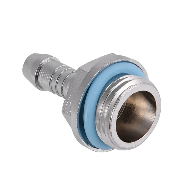 6 STK PC Vandkøling TwoTouch Fitting G1/4 Gevind Barb Connector til Slange 7.5mm
