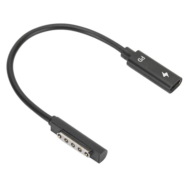 Adapterkabel Överföring Typ C PD Snabbladdning för Microsoft Surface 1/2 / RT Dator Telefon Verktyg