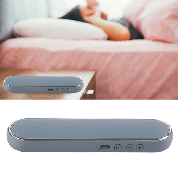 Under Pillow Højttaler Bærbar Trådløs Bluetooth Bone Conduction Pudefon Hvid Støjmaskine til IOS til Android Blå