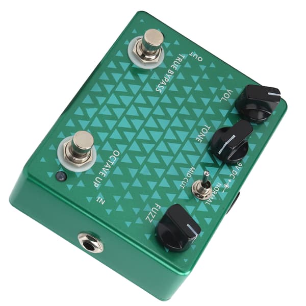 Distortion Guitar Pedal Oktav Instrument Tilbehør med Ægte Bypass Design CP‑53