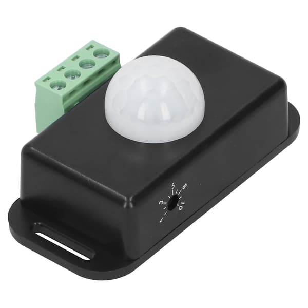 2 st infraröd sensor mänsklig kroppsrörelsedetektering garderob LED-ljusbrytarmodul 12-24V