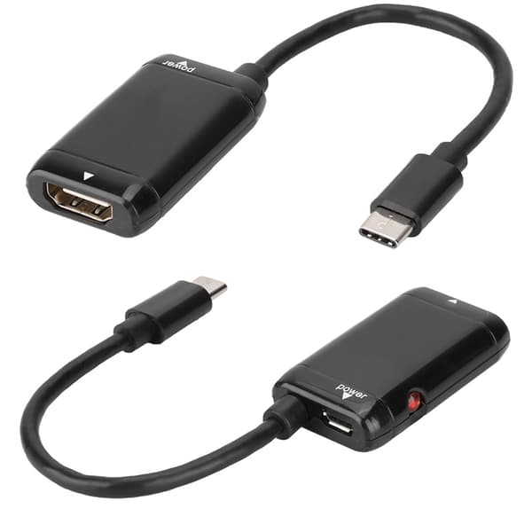 USB-C Typ C till HDMI-adapter USB 3.1-kabel för MHL Android-telefon surfplatta