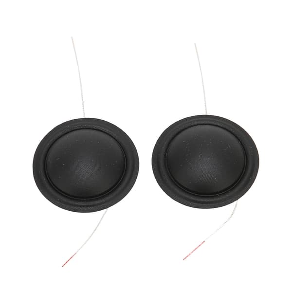 2 st diskanthögtalarspole kopparpläterad aluminium ersättningsdiskanthögtalarkupolfilm för högtalare