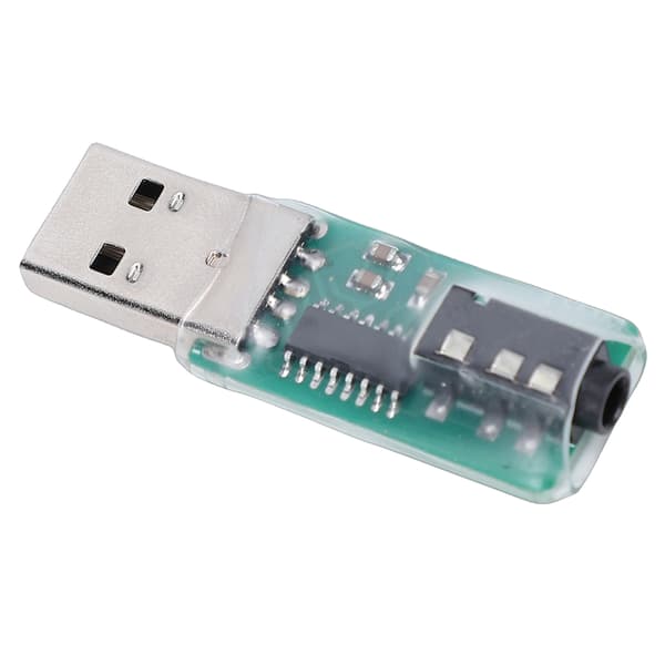 Morsenøgletræner USB-nøgleadapter til CW-softwareoscillator, bærbar øvelsesenhed med 3,5 mm stik til pc