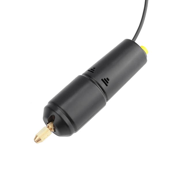 Bärbar Mini Elektrisk Borr Handhållen Mikro USB Borrsats 3 Bits DC 5V
