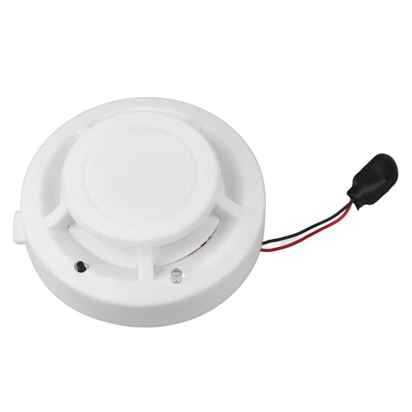 Røgalarm Lyd Lys Brandalarm Beskyttelse Hjem Sikkerhedssystem Røgsensor Alarm 9 til 12V