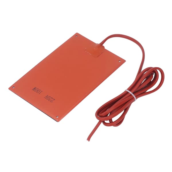 Motorvarmerpude Silikonegummi Bundkarvarmer 220V 100W til Vinter