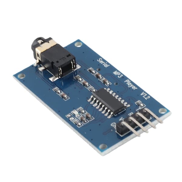 MP3-afspillermodul UART seriel kontrol musikbræt, SD-kortslot, DIY-lydsæt