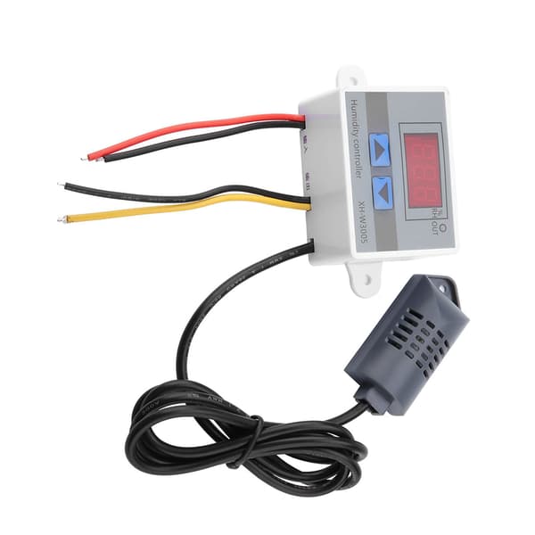 XH-W3005 Luftfuktighetskontrollbrytare 0-99%RH Digital Hygrometer Sensor 220V