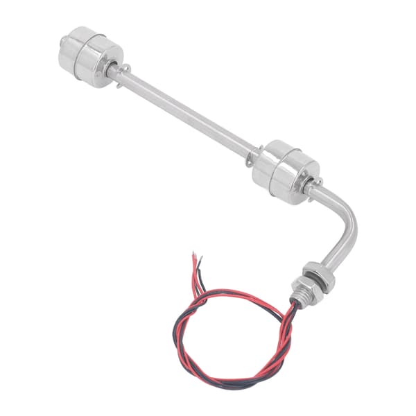 Vandstandssensor Rustfrit Stål Flydekontakt til Poolpumpe Akvarium Dam AC DC 0~110V Længde 200mm