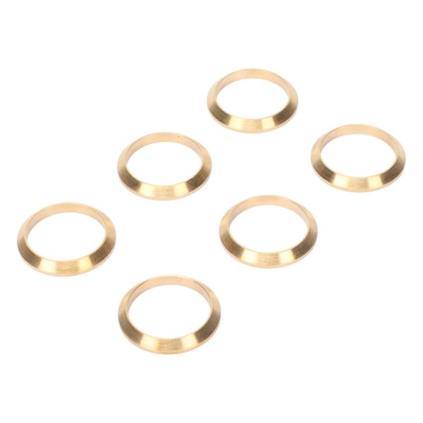 6 stk. IN 14 Nixie-rør Kobberring DIY Ur Dekorative Ringe til IN 14 Nixie-rør Ur