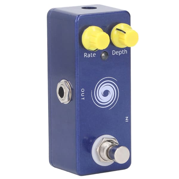 Multi Effects Guitar Pedal Aluminium Alloy Elektrisk Guitar Effekter Pedal til Performance DC 9V 12mA