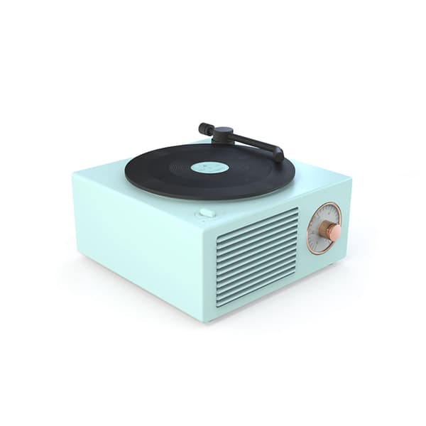 Bluetooth-kaiutin Retro Bluetooth-levysoitin Langaton musiikki minikaiutin