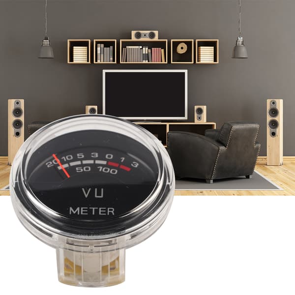 Mini Højpræcisions VU-meter DB Lydniveaumåler Forstærkertester, 10-60℃ Område