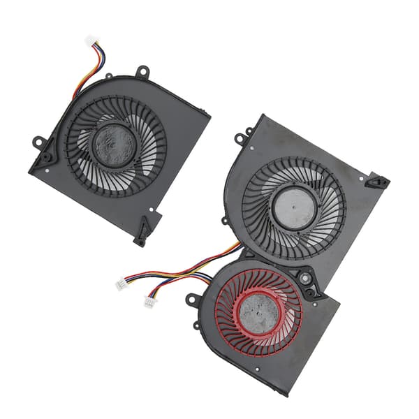 CPU GPU køleventilator 4-benet god varmeafledning bærbar køleventilator til MSI Gs65 MS 16Q2 til 16q2 Cpu Cw til 16q2 Gpu Cw CPU+GPU