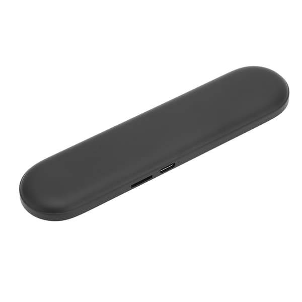 Bluetooth Pudebøjttaler Bærbar Mini Knogleledning Sovende Højttaler med Stereo Bas til Dyb Søvn Sort