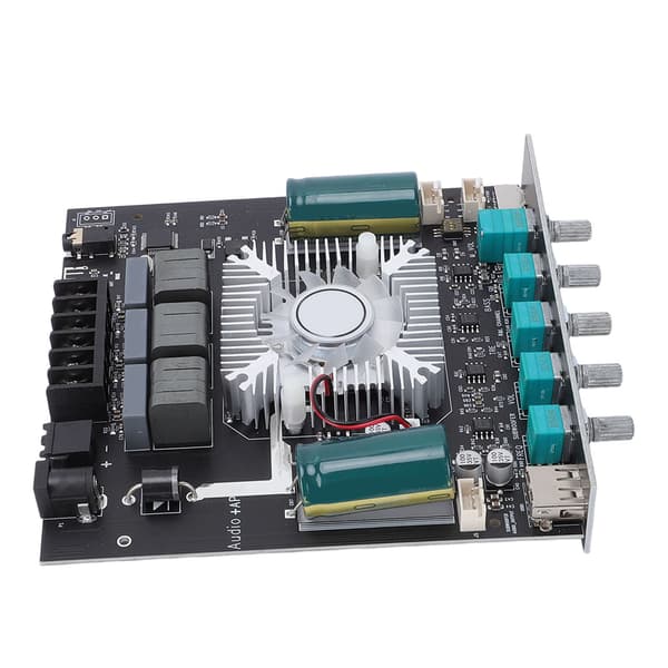2.1-kanals Bluetooth-forstærkermodul 160Wx2 + 220W Sub, Bas- og Diskantknapper, Audio Receiver Board