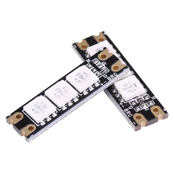 Fjernbetjening Drone Tilbehør LED Strip Lysplade til FPV RC Quadcopter