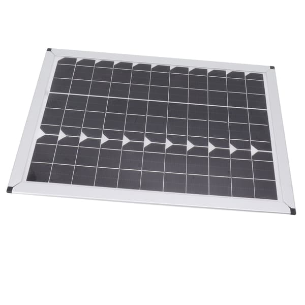 100W Solpanel Kit Monokrystallinsk Solcellemodul med Vandtæt 20A 12V 24V Controller til Bilcamping
