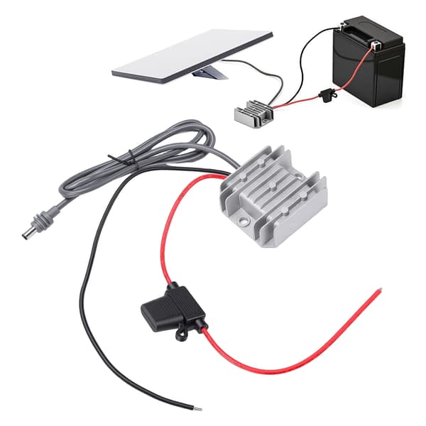 DC Boost Converter 12V/24V til 30V 3.5A Step-Up Strømadapter til Mini Router, med sikring, 5.5x2.1mm