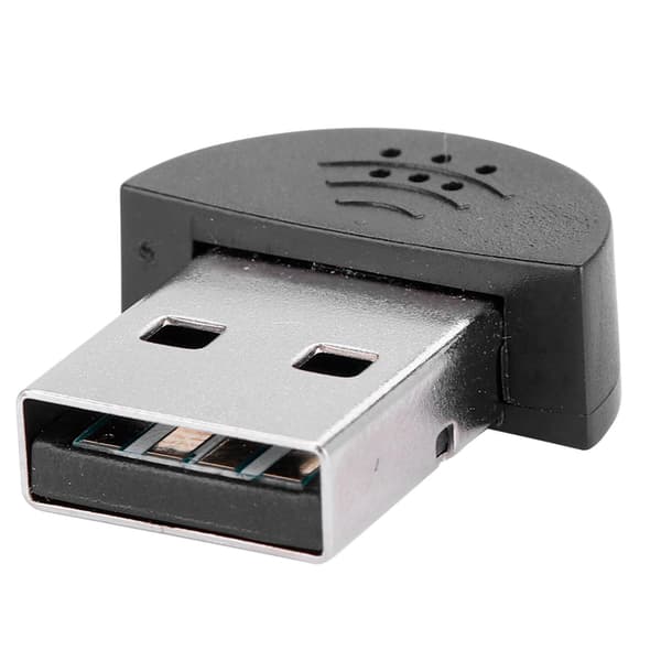 Bärbar USB Mini Studio Talmikrofon Inspelningsljud MIC-adapter för dator PC