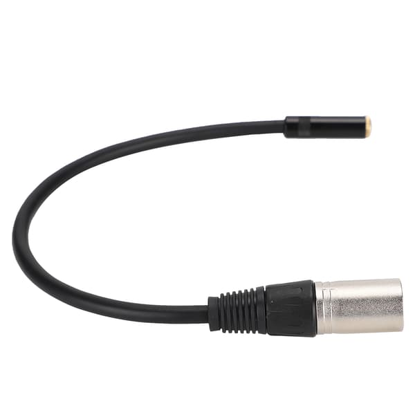 3,5 MM hun til XLR han zinklegering 3,5 MM interface lydadapterkabel patchkabel