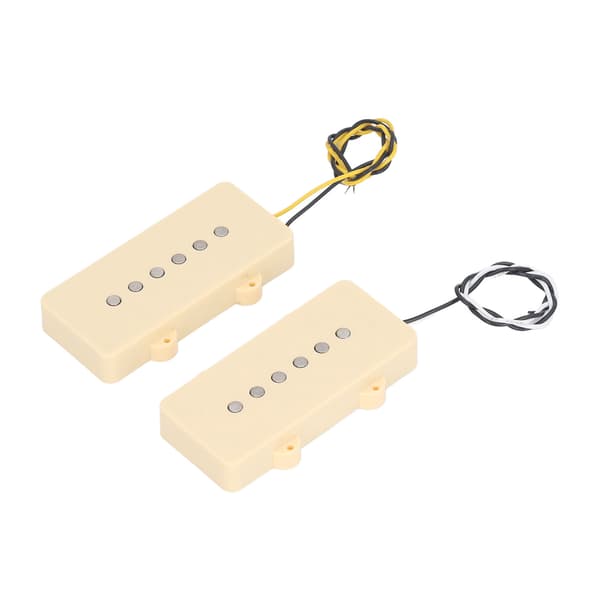 2 st elgitarr-pickup-set Alnico 5 klart ljud single coil pickup-set för Jazzmaster
