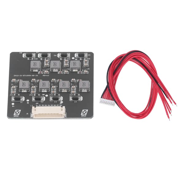 Batteri Aktiv Balancer Modul 1.2A 8S 2.0V-4.5V Lithium Equalizer Board med Ledning