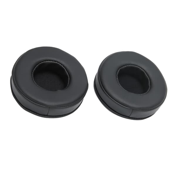 2 stk. 85 mm ørepudeudskiftning Universal hovedtelefon ørepude headset tilbehør sort