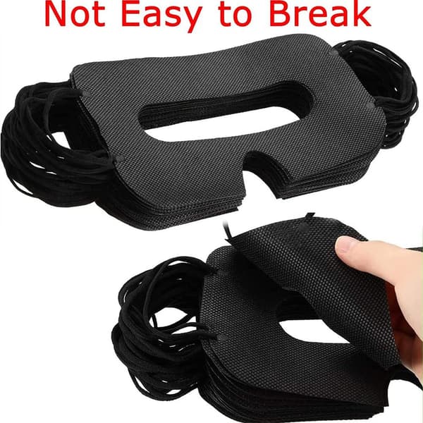 Engångs 3D VR Skyddsdynor Nonwoven Universell Ögonlapp för VR Engångs VR Ögonlappar