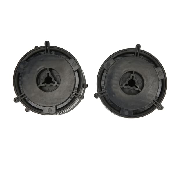 1 par 10 tommer åbner poleret aluminiumslegering universelle NAB-navadaptere til Studer ReVox til Akai til Teac