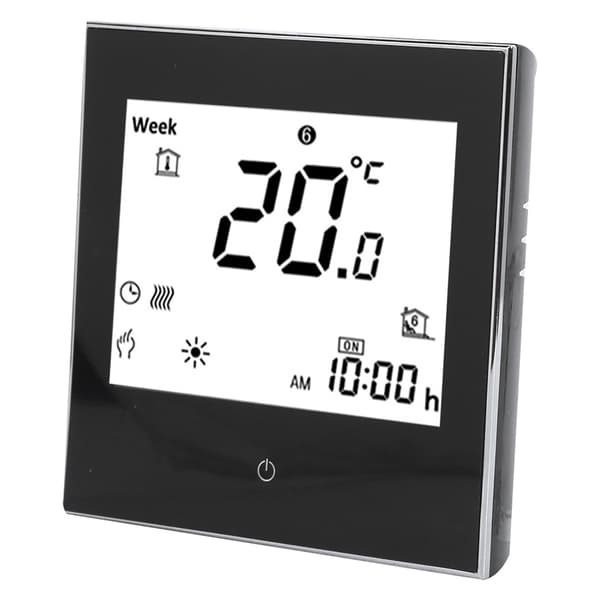 Termostat Ugentlig Programmerbar LCD Touch Skærm 5A 110-230V Rumvarme Kontrol
